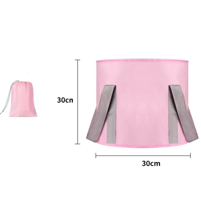 Foldable Foot Bath Bucket Portable Soaking Basin With Carry Handles Thickened Fabric For Home Spa Foot Wash And Daily Relaxation Use