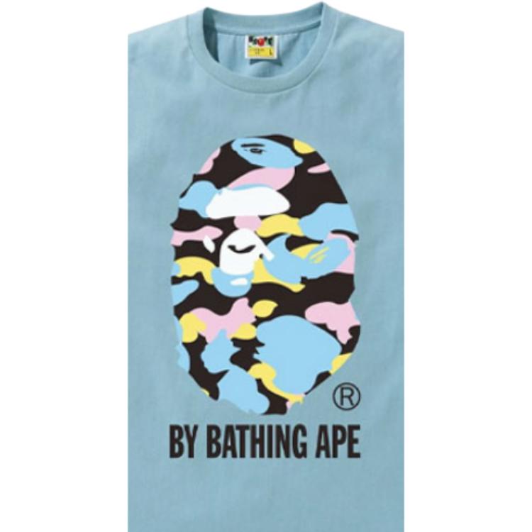 A BATHING APE Head T Shirt Men's 1H30-110-033