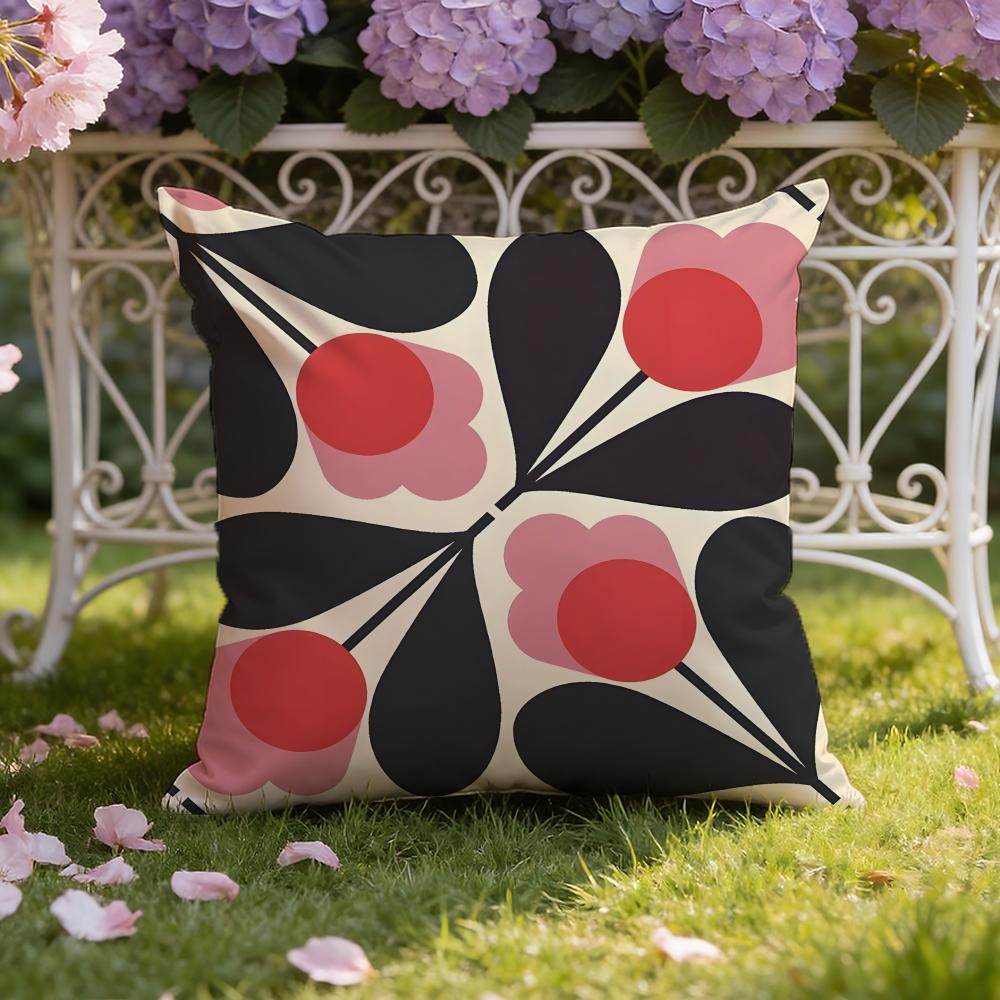 Aesthetic Art O-Orla K-Kiely Cushion Cover Home & Car Dual-Scene Pillow Cover: Reversible for Premium Comfort