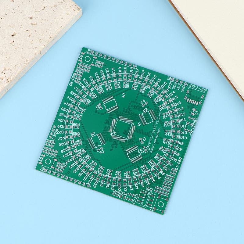 Lqfp64 Soldeeroefenkit Flow Light Circuitbord 5V Type-C Interface Diy Elektronisch Projectbord Kit Beginners Leren