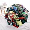 1pc Outdoor Umbrella with Anime Characters - Automatic Opening/Closing, Portable 3-Fold Design, 8-Bone Iron Frame - Perfect Gift for Fans, Travel