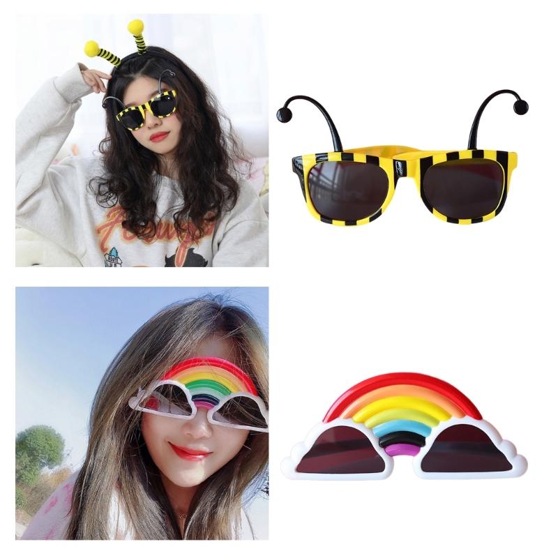 Halloween Eyeglasses Novelty Fun Plastic Decorative Glasses Cosplays Halloween Party Decor Favor Supplies for Kid Adult