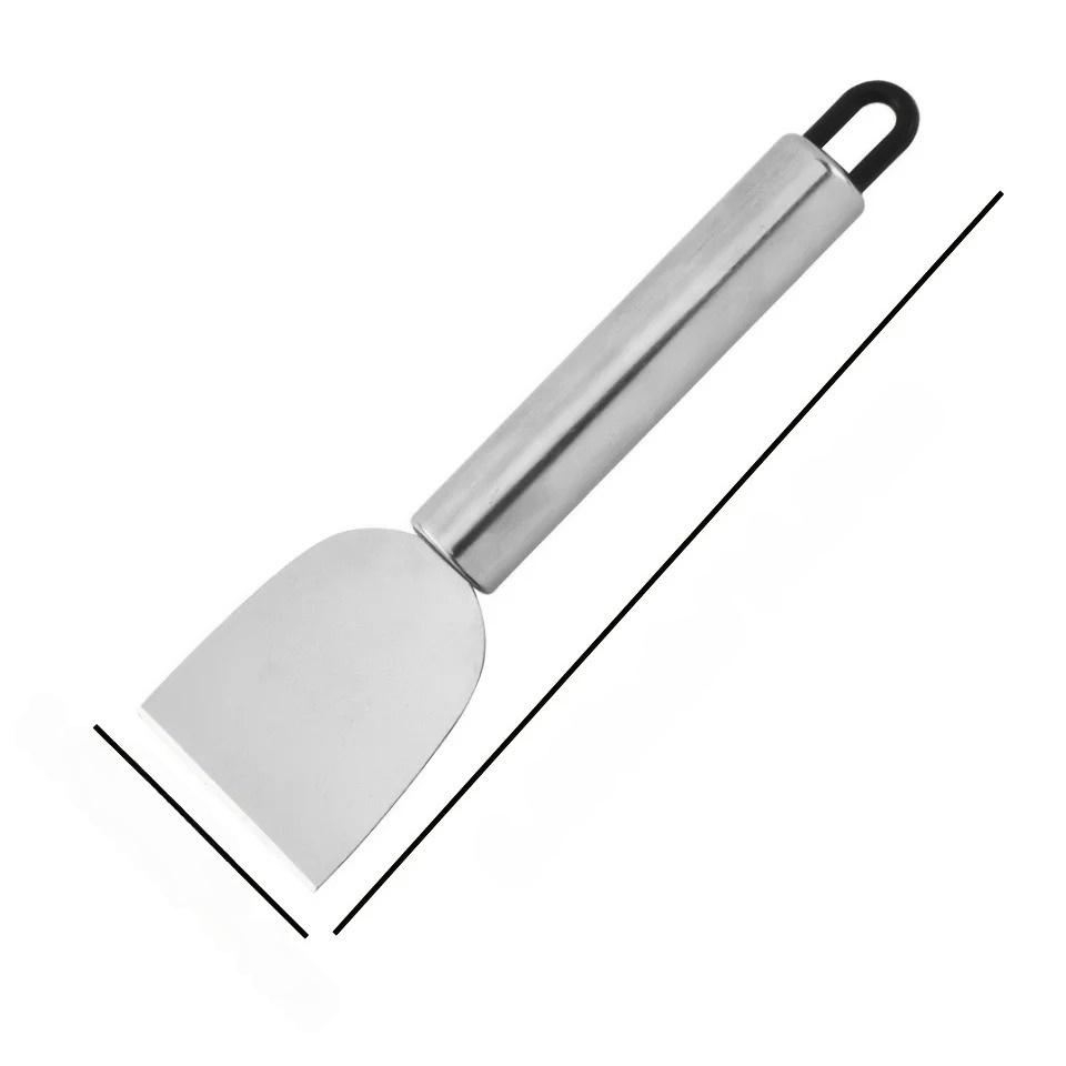 Kitchen, bathroom and household use, multi-functional cleaning scraper, durable metal stainless steel glue remover 1 pc