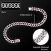 Hip Hop Bling Diamond Dog Necklace Link Chain Link Chain Necklace Dog Diamond Chain Collar