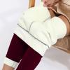 Extra Thick Winter Sherpa Leggings Women Outdoor Wear Fleece Lined Ankle Pants High Waist Stretchy Warm Thermal Cotton Pants