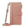Crossbody Zipper Cards Solt Wallet Leather Case For Samsung Galaxy A16 A26 A36 A56 A17 S25 Ultra S24 S23 Plus S22 Lanyard Bag