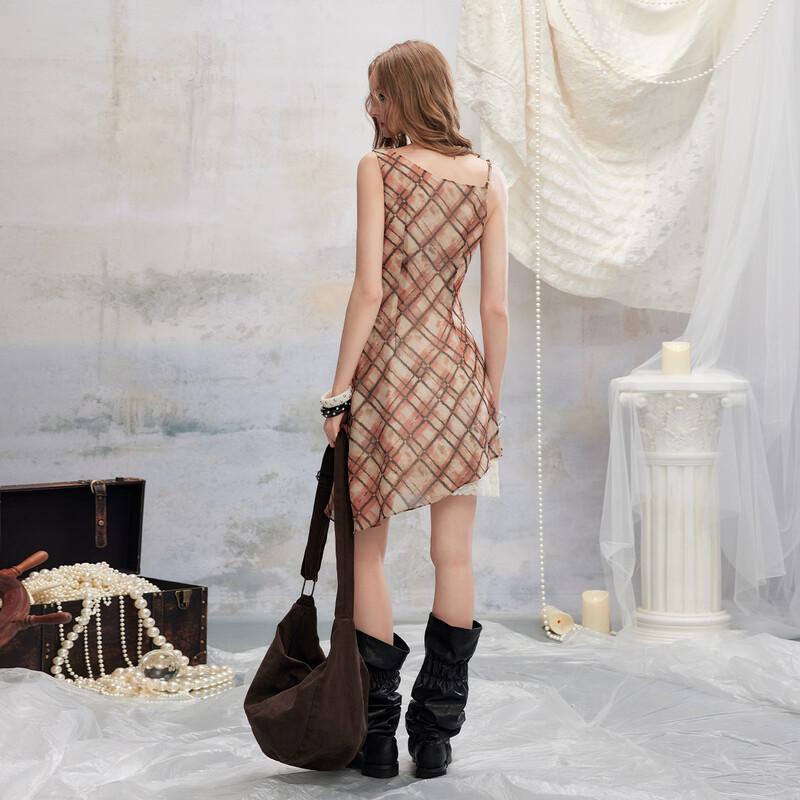 unifree Sweet Bow Ribbon Slim-Fit Dress