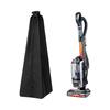 Upright Vacuum Cleaner Protective Cover In 210D Oxford Cloth, Full Size Fit For Most Brands, Black With Handle And Side Zipper