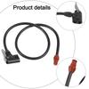 AV Bike Pump Hose Dual Head For Presta And For Woods Type Valve Connection