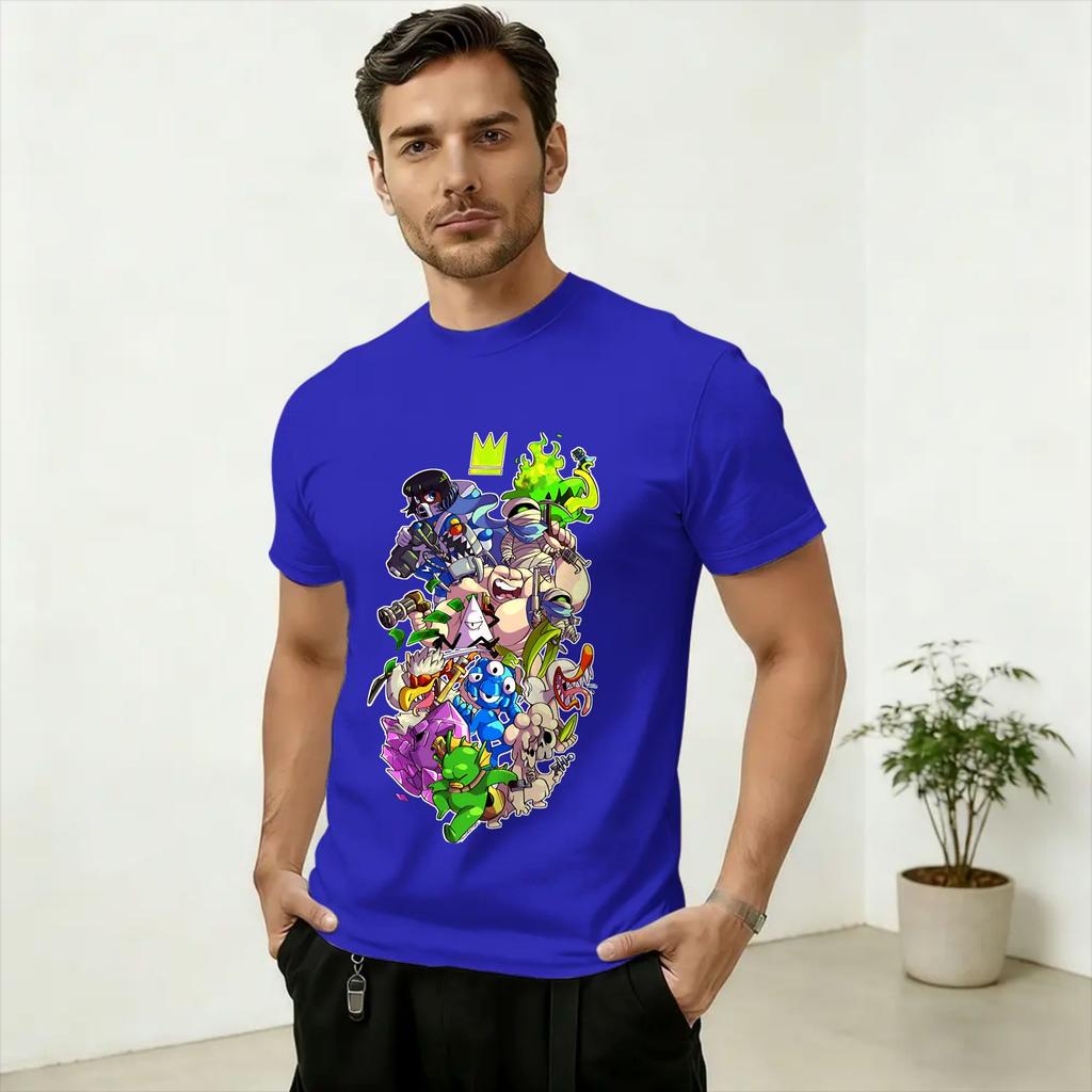 Game Finals Fantasys Anniversary Unisex T Shirt  Funny Tees Short Sleeve Crewneck T-Shirts Cotton Summer Clothing