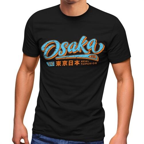 Japanese Characters Japan Script Osaka Fashion Men's T-Shirt-