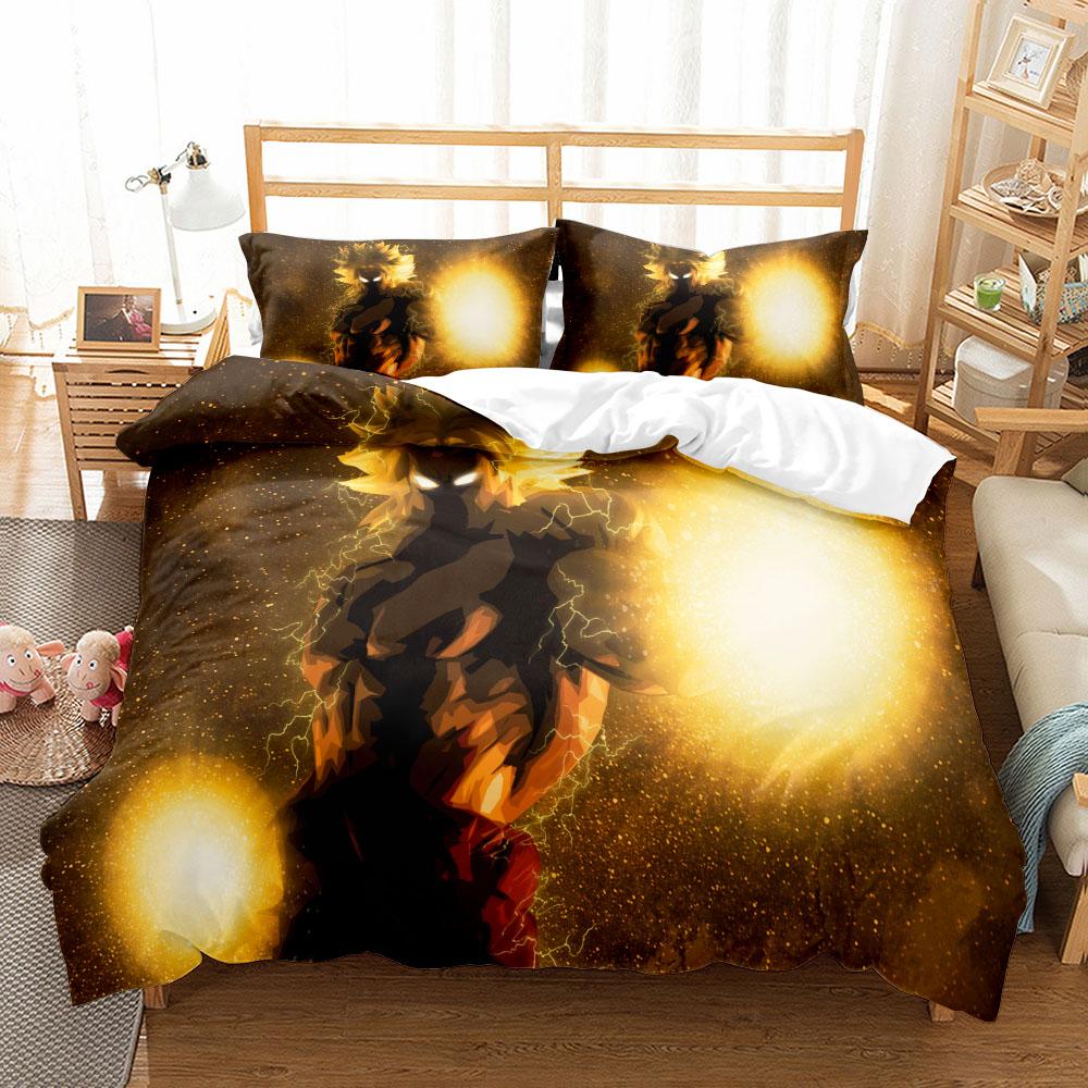 Devil Jiren Switch Boys Duvet Cover Set King Queen Double Full Twin Single Size Bed Linen Set