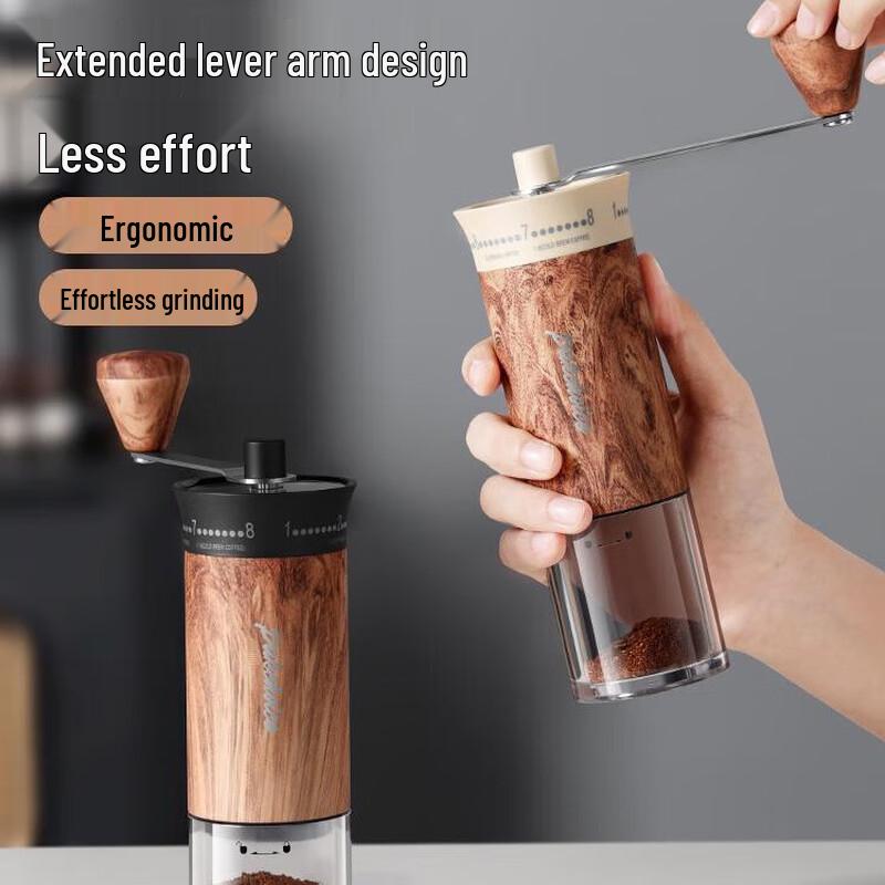TEOTM Portable Manual Coffee Grinder with External Adjustment