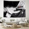 Tokyo-Ghoul Print Tapestry, Backdrop, Easy Setup, Ideal for Bedroom, Office & Living Room, with Aesthetic Wall Hanging Decor.