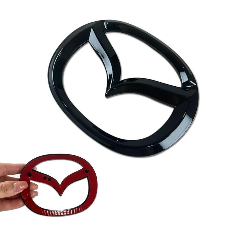 Plastic Emblem for Mazda CX-4 Logo Car Front Trunk Steering Wheel Badge 3D Body Replaced Sticker Rear Tail Refitting Decoration