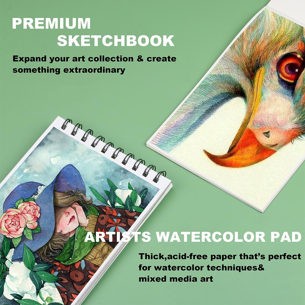 KALOUR 72-Piece Professional Sketching & Drawing Pencil Set for Fine Arts