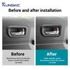 Real Soft Carbon Fiber Door Inner Handle Frame Trim for Suzuki Jimny LHD RHD 2019 2020 2021-2025 Interior Sticker Accessories