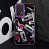 Soft Shell Phone Case For Samsung For Galaxy A32 A24 A13 A22 A25 A14 A23 A16 A34 A12 A15 Lucky Tape Pattern