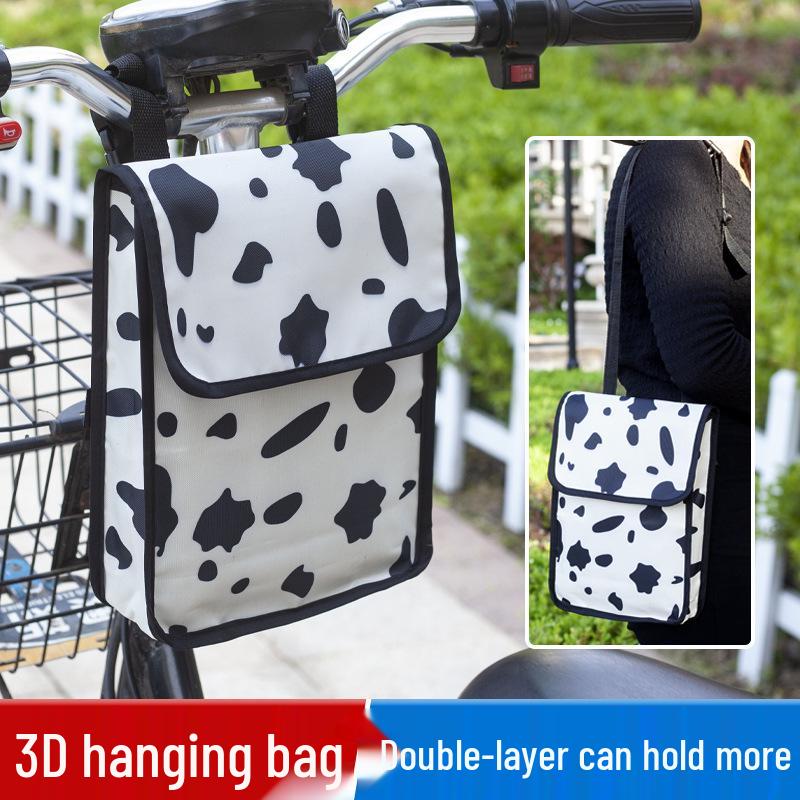 Electric Bike Handlebar Storage Bag: Motorcycle & Bicycle Phone Holder