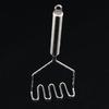 Stainless Steel Wave Shape Potato Masher Fruit Cutter Crusher Kitchen Supply