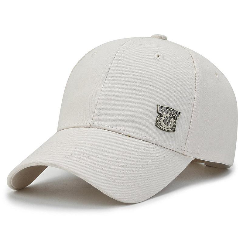 Spring new simple dome baseball cap men's and women's cap outdoor casual sun hat