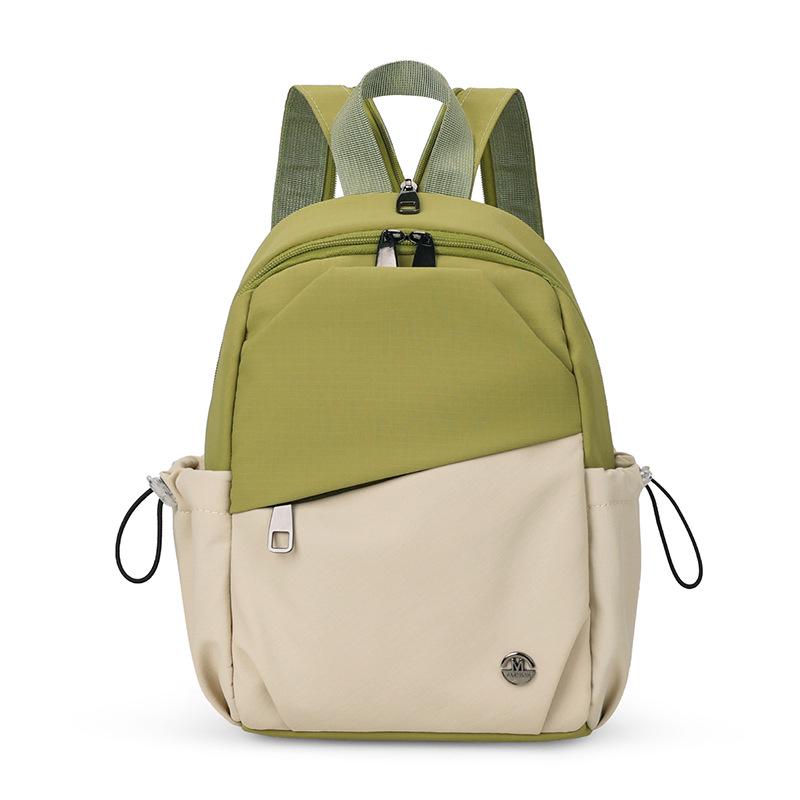 

2025 Универсальный унисекс легкий рюкзак и сумка через плечо 21x11x31 зелёный