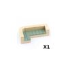 Set de Accesorios de Bloques de Construcción de Ciudad Máquina de Mahjong Consola de Juegos Muebles Sofá Cama Piano Refrigerador Juguete Mini Ladrillos Floristería