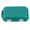 New Portable Waterproof Fishing Hook Bait Tool Storage Box Case W/ 10 Grids Tool