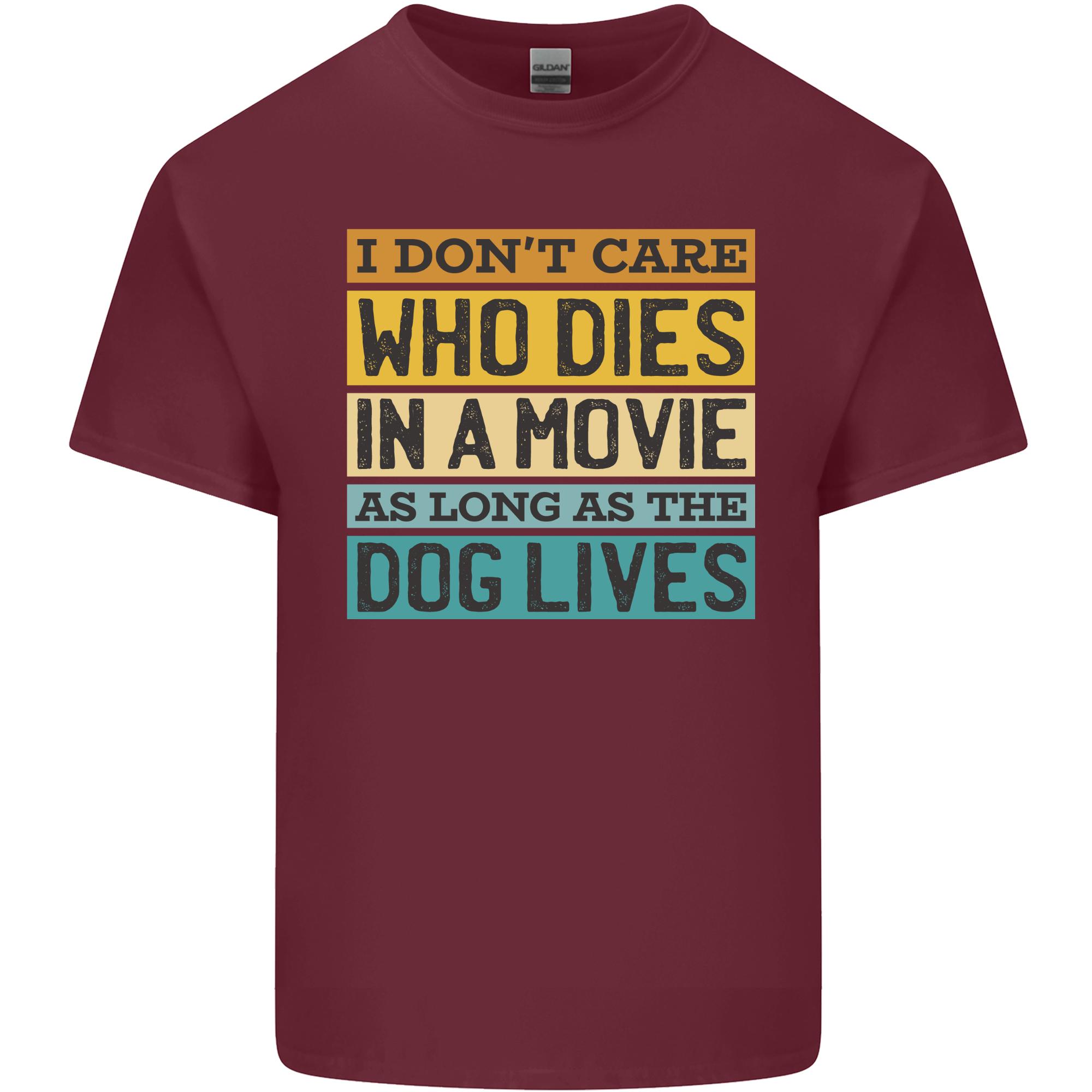 As Long as the Dog Lives Funny Movie Unisexs Light Cotton TShirt S