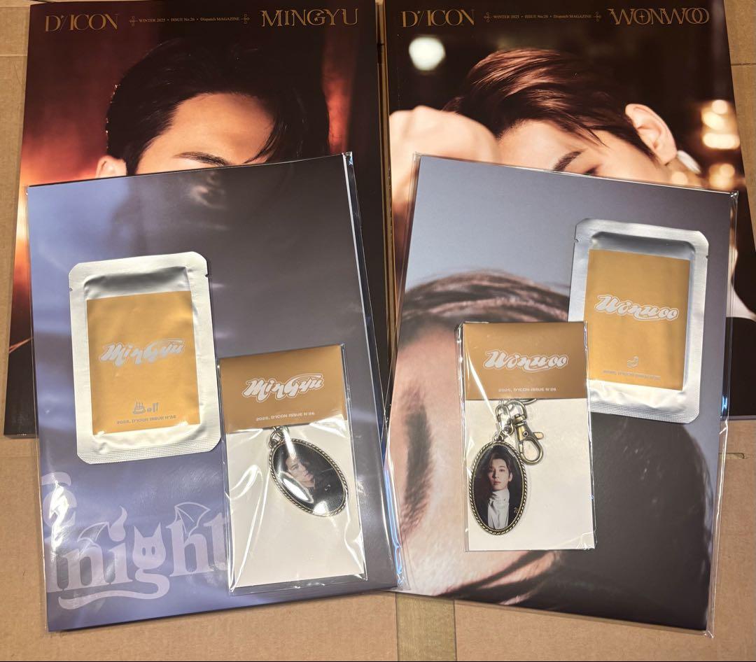 

[USED] DICON SEVENTEEN Mingyu Wonwoo Minnie Bonus