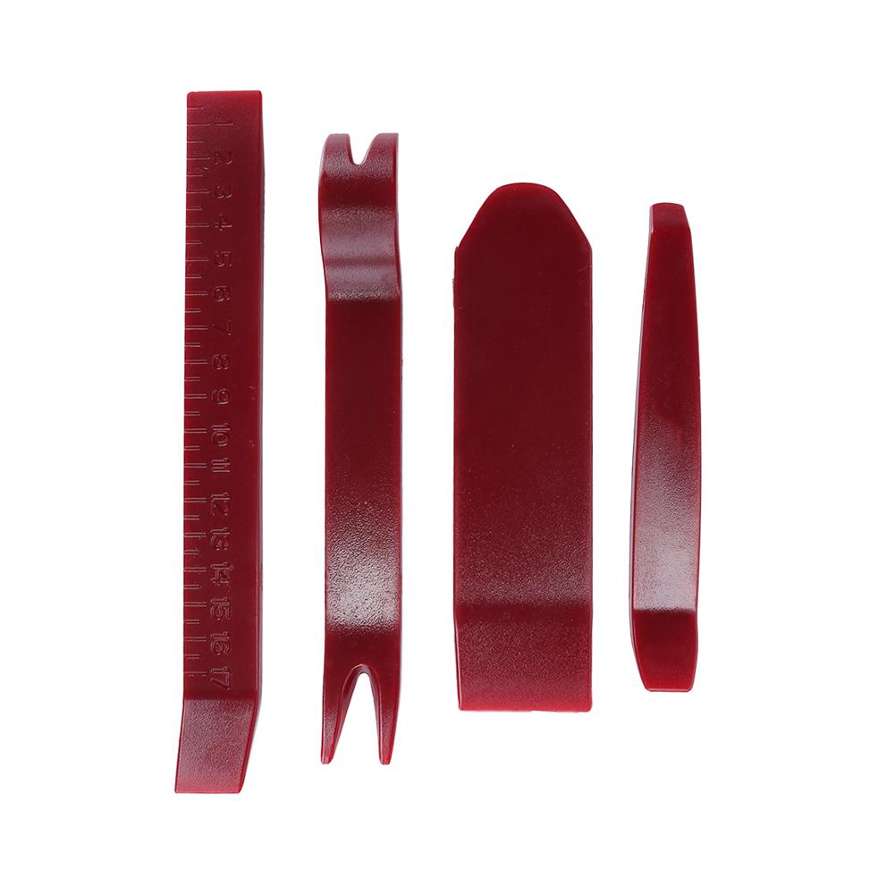 

4 шт. Инструмент для снятия внутренней отделки автомобиля, стерео, аудио, радио, клипсы дверной панели, набор рычажных инструментов для переоборудования