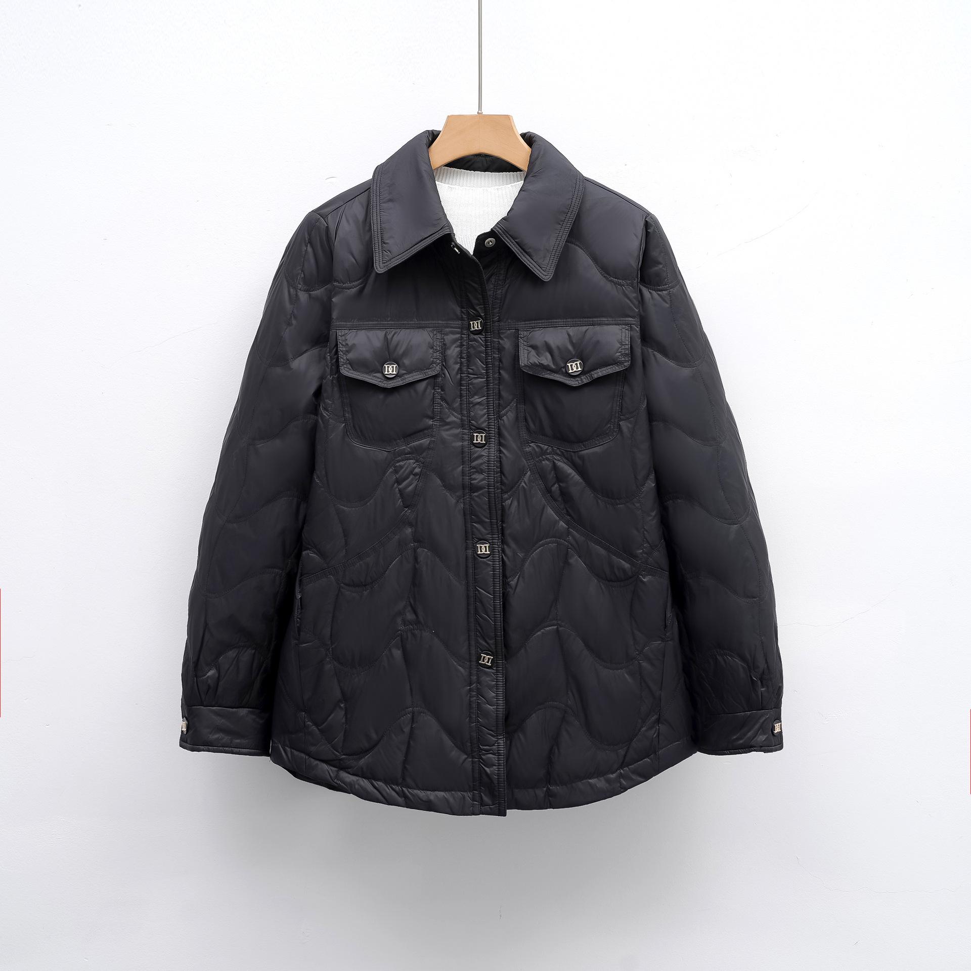 

Пуховик New National Standard 90 Пуховик Пуховик женский осенне-зимний модный новый пальто выглядит тонким L