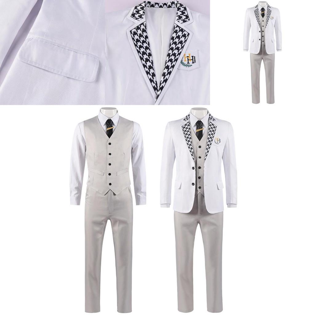 Hochwertiges Reo Mikage Blue Lock Halloween Uniform Hosenanzug Kostüm