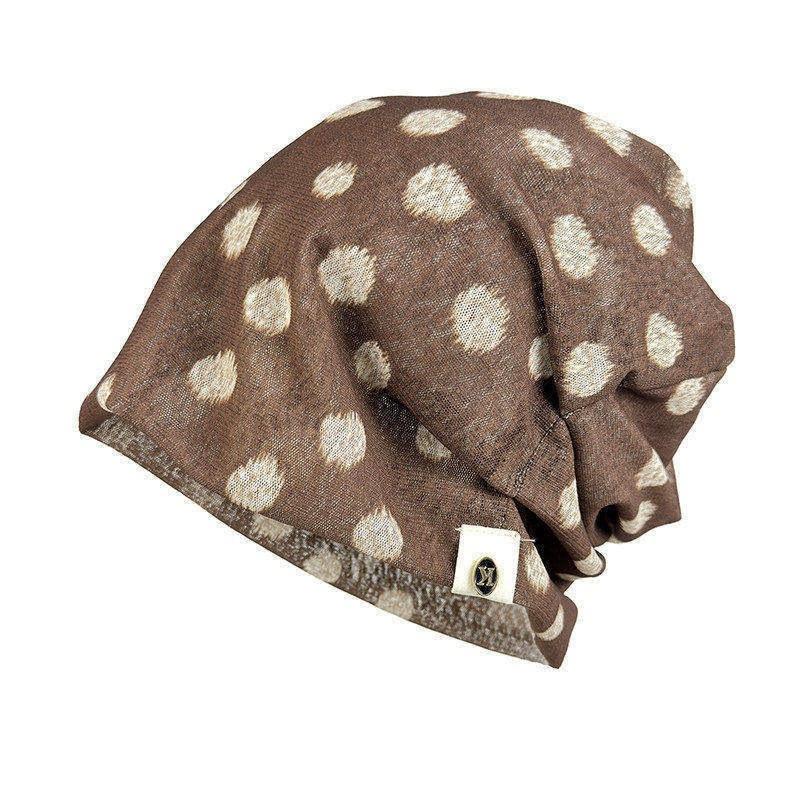 Wasteland Wind Desert Wear Cold Hat Stack Hat Summer Thin American Hat Women'S Crimped Knitted Hat