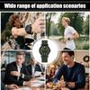 Canvas Sports Watch Unisex Military Analog Watch Tactical Slip-through Strap Waterproof Outdoor Sports Timepiece