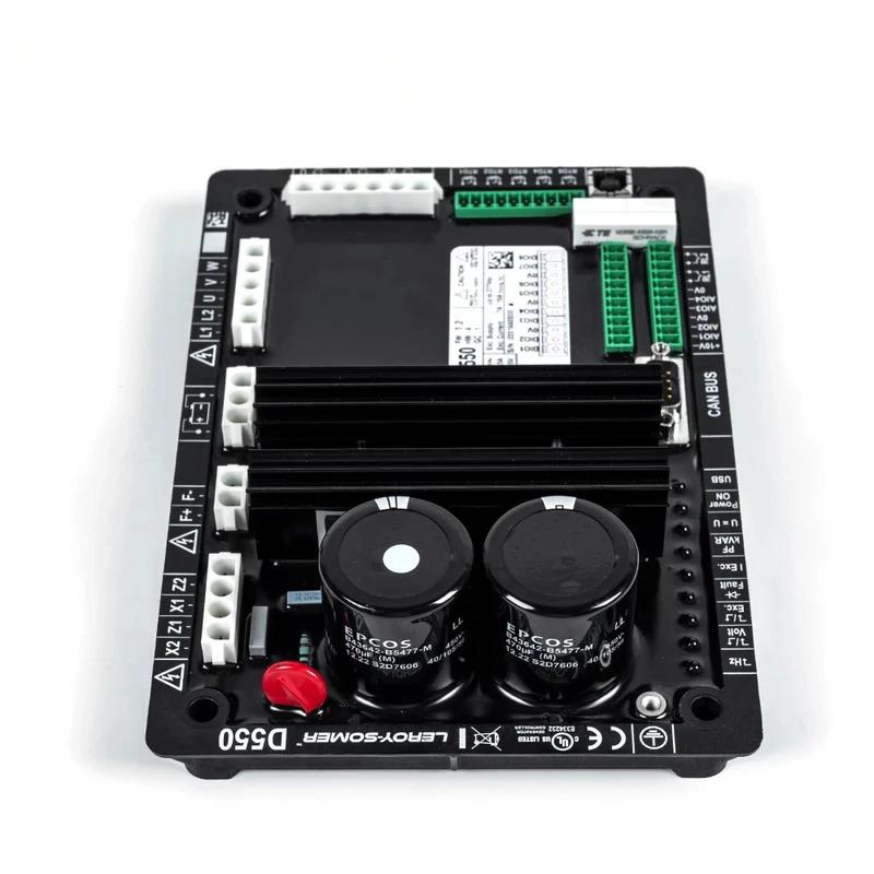 D550 Regulátor napětí alternátoru Leroy Somer AVR Nidec Pro Generátor Elektrocentrála Dieselový Motor Díly