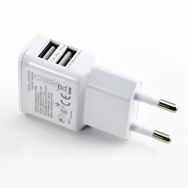 5V 2A EU Plug Charger USB EU Charger PlugFor XS X Max Huawei P 30 Samsung S 9 Plus Travel Wall Charger Adapter