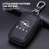 Key Case Multifunctional Key Case Leather Keybag Zipper Keychain Wallet For Opel Astra G J H Insignia Zafira Corsa D C Vectra