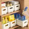 Under Sink Bathroom Storage Extendable Storage Basket Under Bathroom Cabinet Organizer For Home Kitchen Pantry Laundry Garage