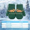 Umeloeo Knit Thick Dinosaur Mittens with Perfect for Fall and Cold Snow Elementary Elementary Boys and Ages Ages Kids' Gloves, Baby, Cute, Stylish,
