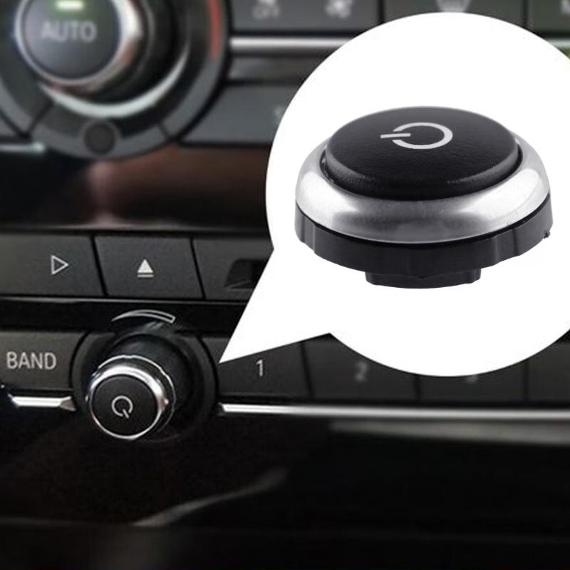 Upgraded Radio Volumes Knob Plastic 63139328426 Quick Installation Easy Sound Control Simple Installation for Car