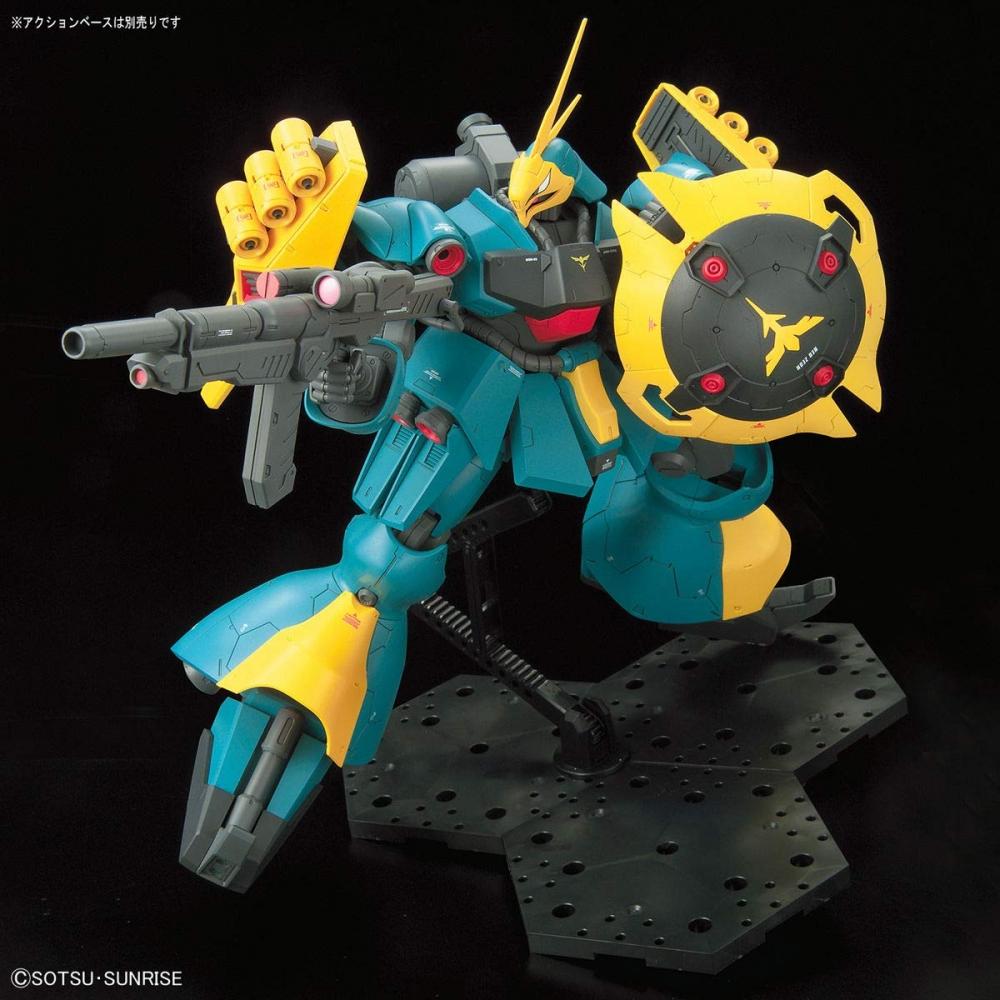 RE100 Mobile Suit Gundam Chars Gegenangriff Jagd Doga (Gyunei-Gasmaschine) Farbcodiertes Plastikmodell im Maßstab 1100