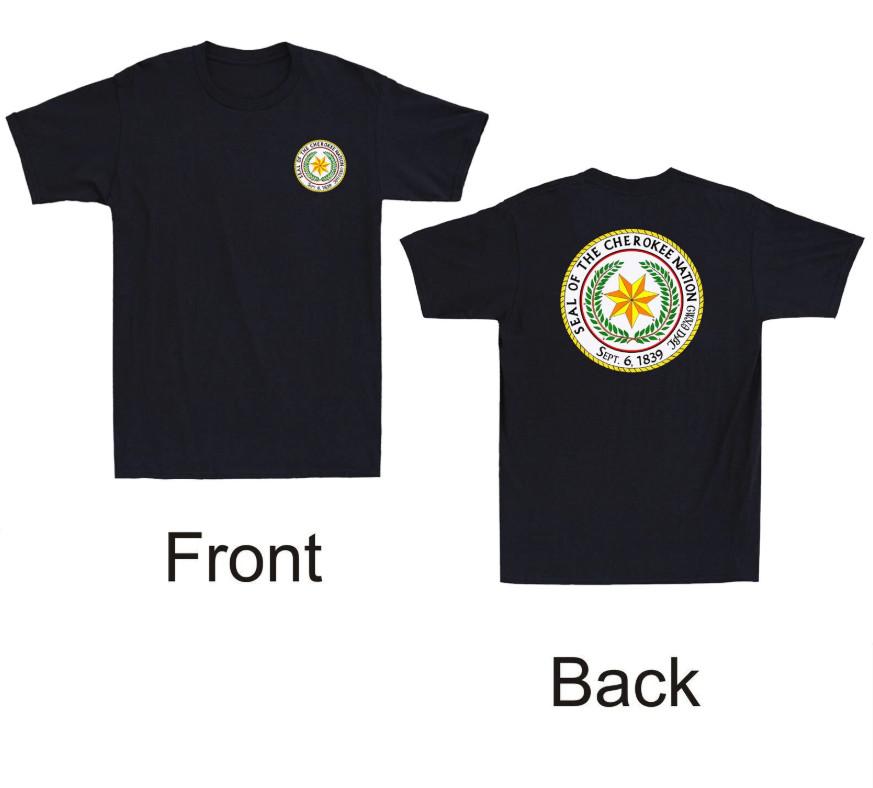 Seal Of The Cherokee Nation Cherokee Native American Pride T-shirt size S-5XL S