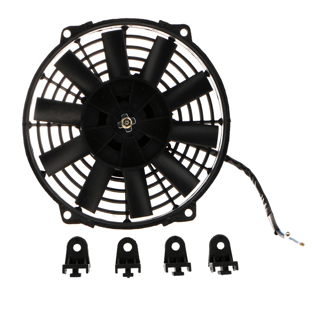 1 Volt 80W Cooling Fan for Dirt Bike ATV Buggy Cars, Trucks