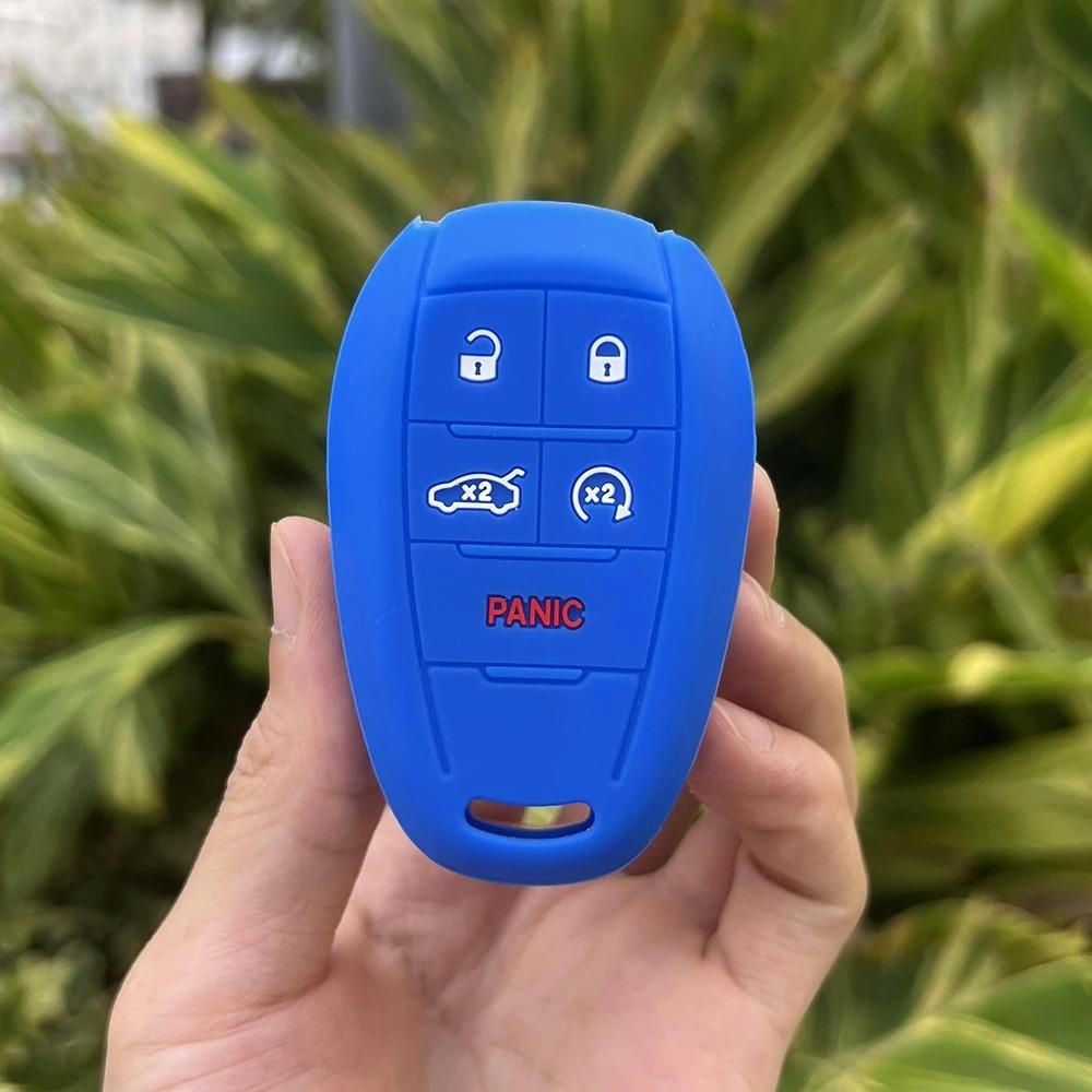 Rubber Car Key Fob Cover Silicone Protector Case Shell Holder for Alfa Romeo Stelvio Giulia Keyless Remote Key Chain Accessories