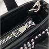 Women's Luxury Designer Handbag Chain Bucket Bag Shoulder Bag Messenger Bag 2022 Summer PU Leather Diamond Inlaid Crossbody Bags