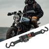 Automatic Ratchet Straps 2M Length 220lbs Load Bearing Capacity For Motorcycle Luggage Vehicle Cargo Secure Fastening