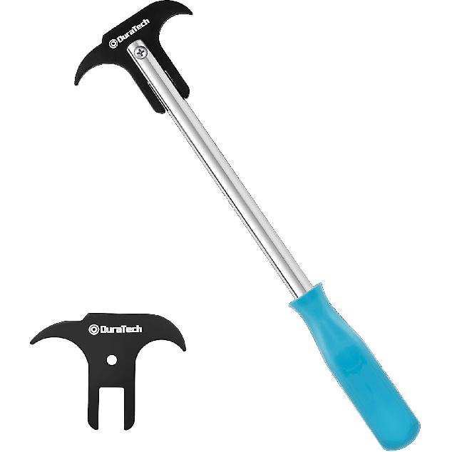 DURATECH Seal Puller With Extra Blade, Heat Treated Steel, Dual Hook Tips For Oil And Grease Seals Removal