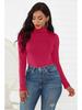 Women's Sexy Slim-Fit High Neck Bodysuit - 13 Colors, Long Sleeve, Solid Color, Winter Jumpsuit