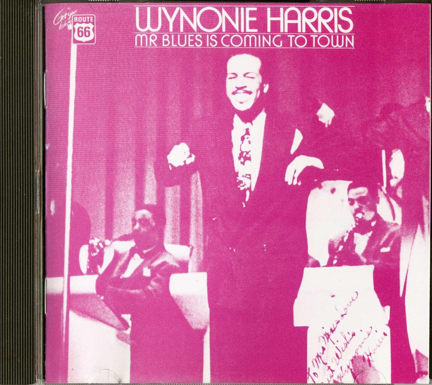 

CD WYNONIE HARRIS - Mr. Blues Is Coming to Town Non Japan Blues Used